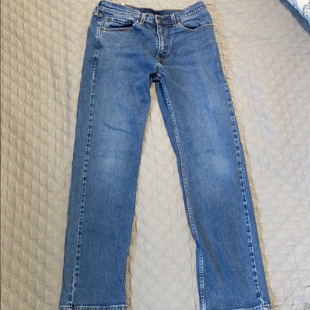 Men’s Levi’s 505 blue denim jeans W 32 L 32
